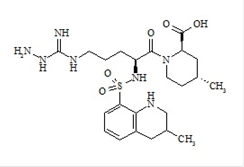 Argatroban Related Compound C in USP structure