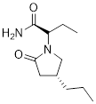 Brivaracetam (alfa R, 4R)-Isomer structure