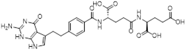 EP Impurity A (or) Pemetrexed BP Impurity A Pemetrexed N-Methyl Analog structure