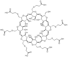 Dimethyl amino Sugammadex structure