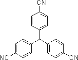 4,4',4''-Methanetriyltribenzonitrile structure