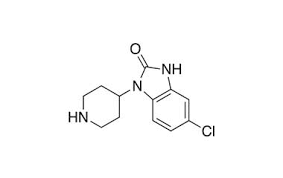 5-Chloro-1-(4-piperidinyl)-2-benzimidazolidinone structure