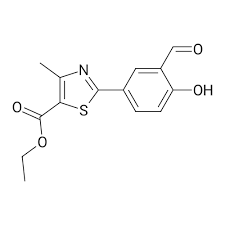 Ethyl 2-(3-Formyl-4-hydroxyphenyl)-4-methylthiazole-5-carboxylate structure