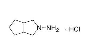 3-Amino-3-azabicyclo[3,3,0]octane Hydrochloride structure