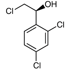 (1S)-2-Chloro-1-(2,4-dichlorophenyl)ethan-1-ol structure