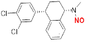 N-Nitroso Sertraline structure